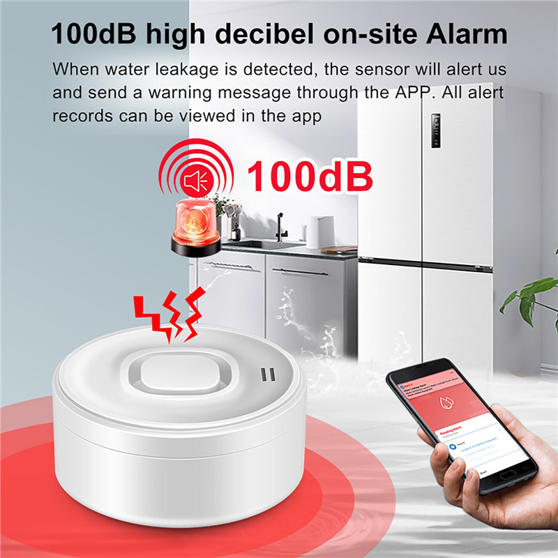 Tuya Smart WIFI Water Leak Sen - Water Alarm Sensor recensie en prijs