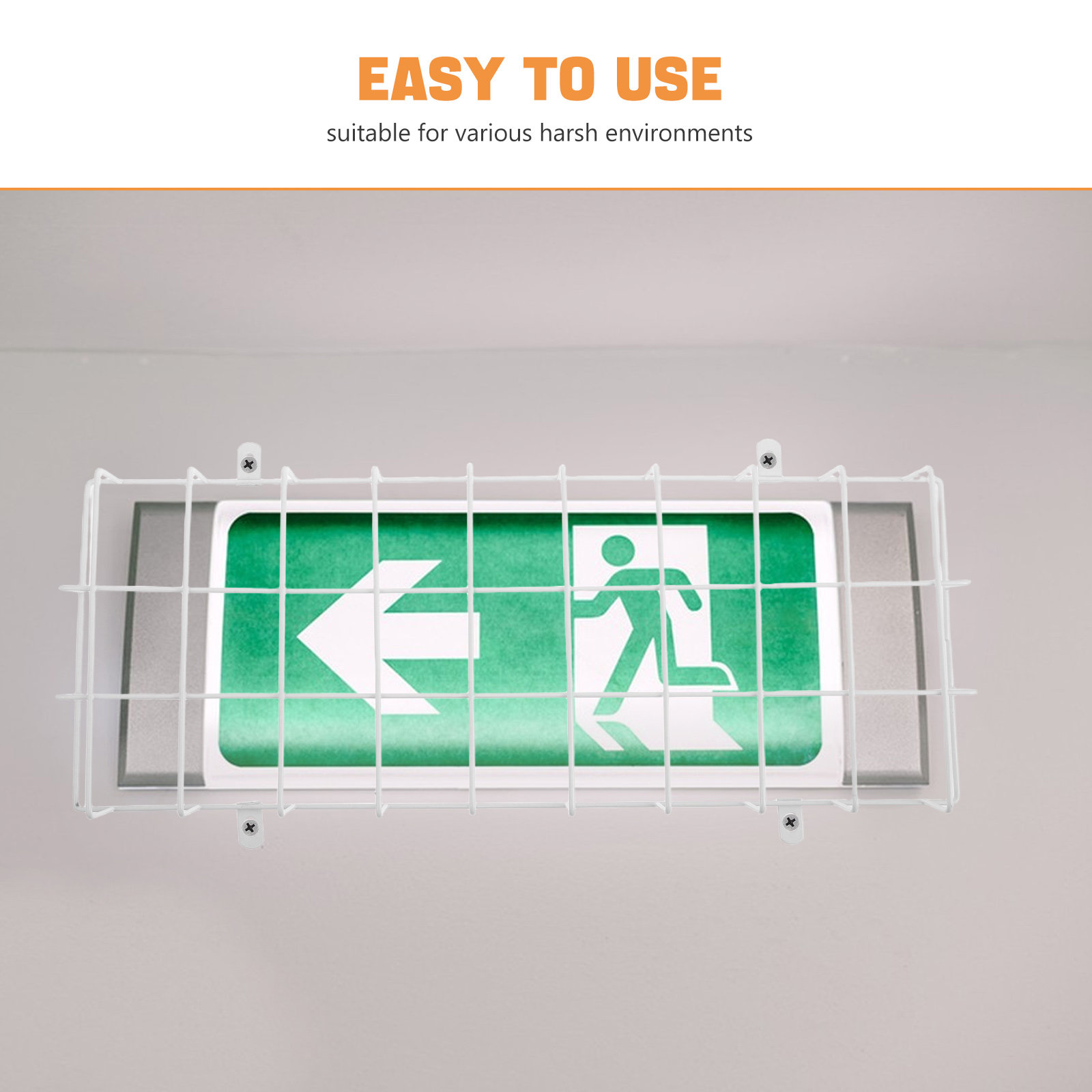 4Pcs Exit Sign Safety Cage Imp - Emergency Exit Sign recensie en prijs