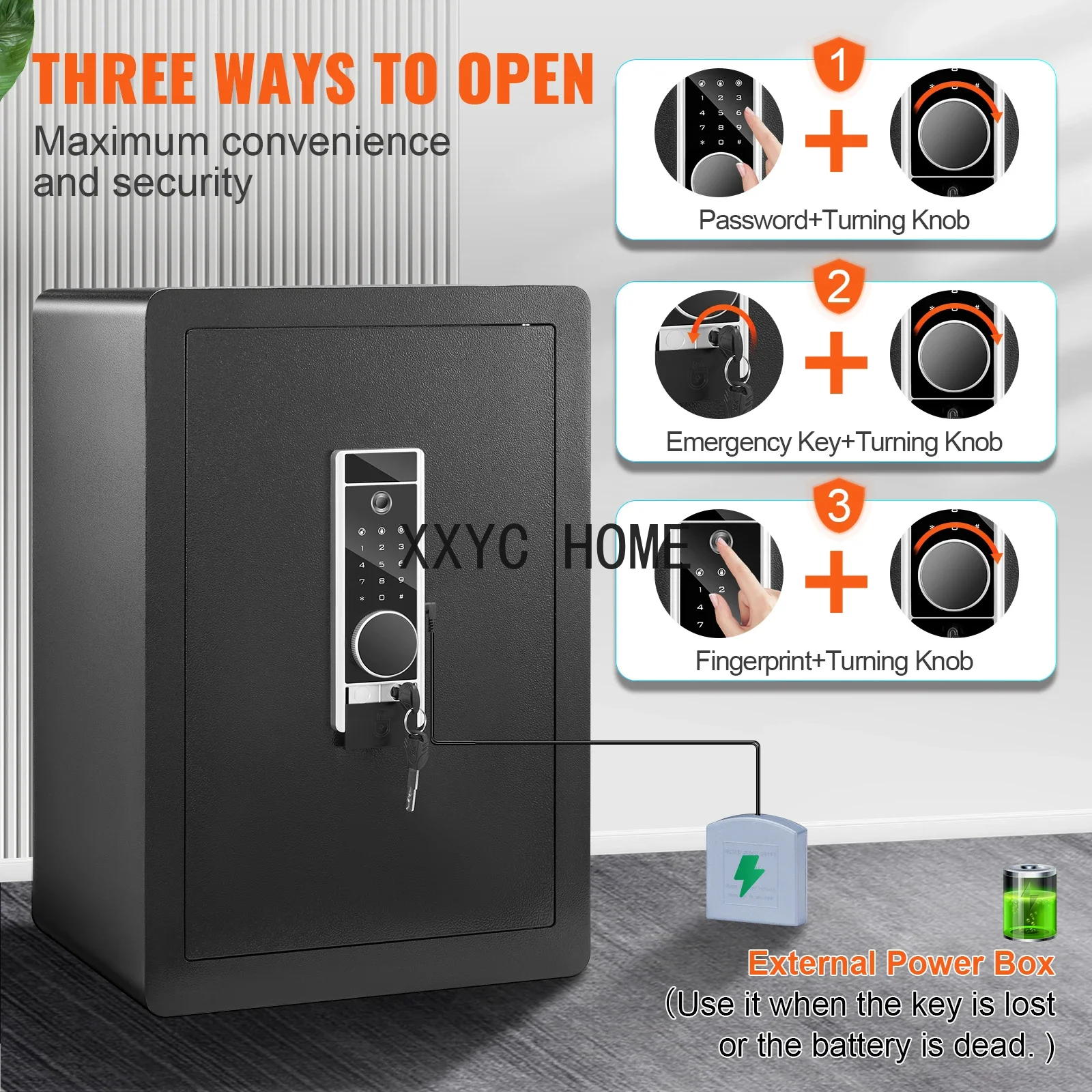 Electric Safe 2.2/1.8 Cubic Fe - Fire Safe Document recensie en prijs