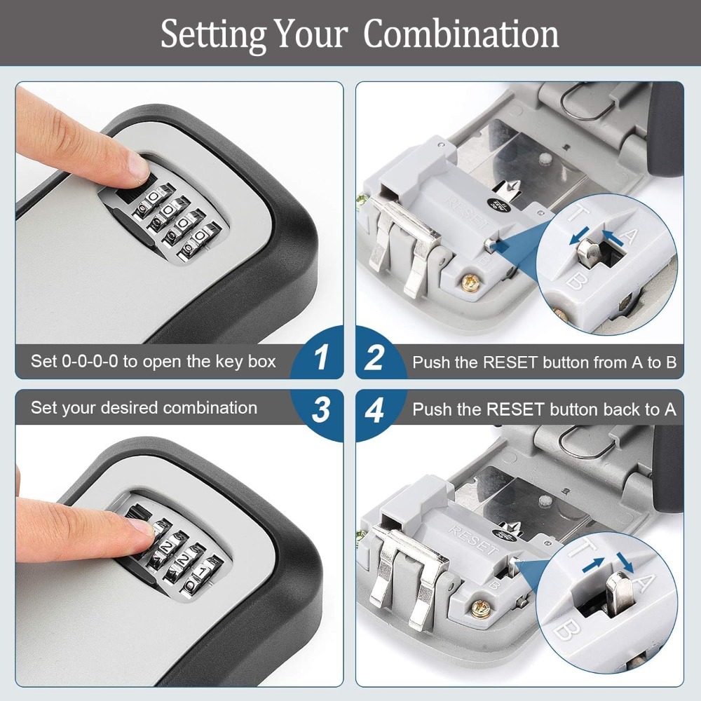 Key Safe Wall Mounted Waterpro - Lockbox Key Secure recensie en prijs