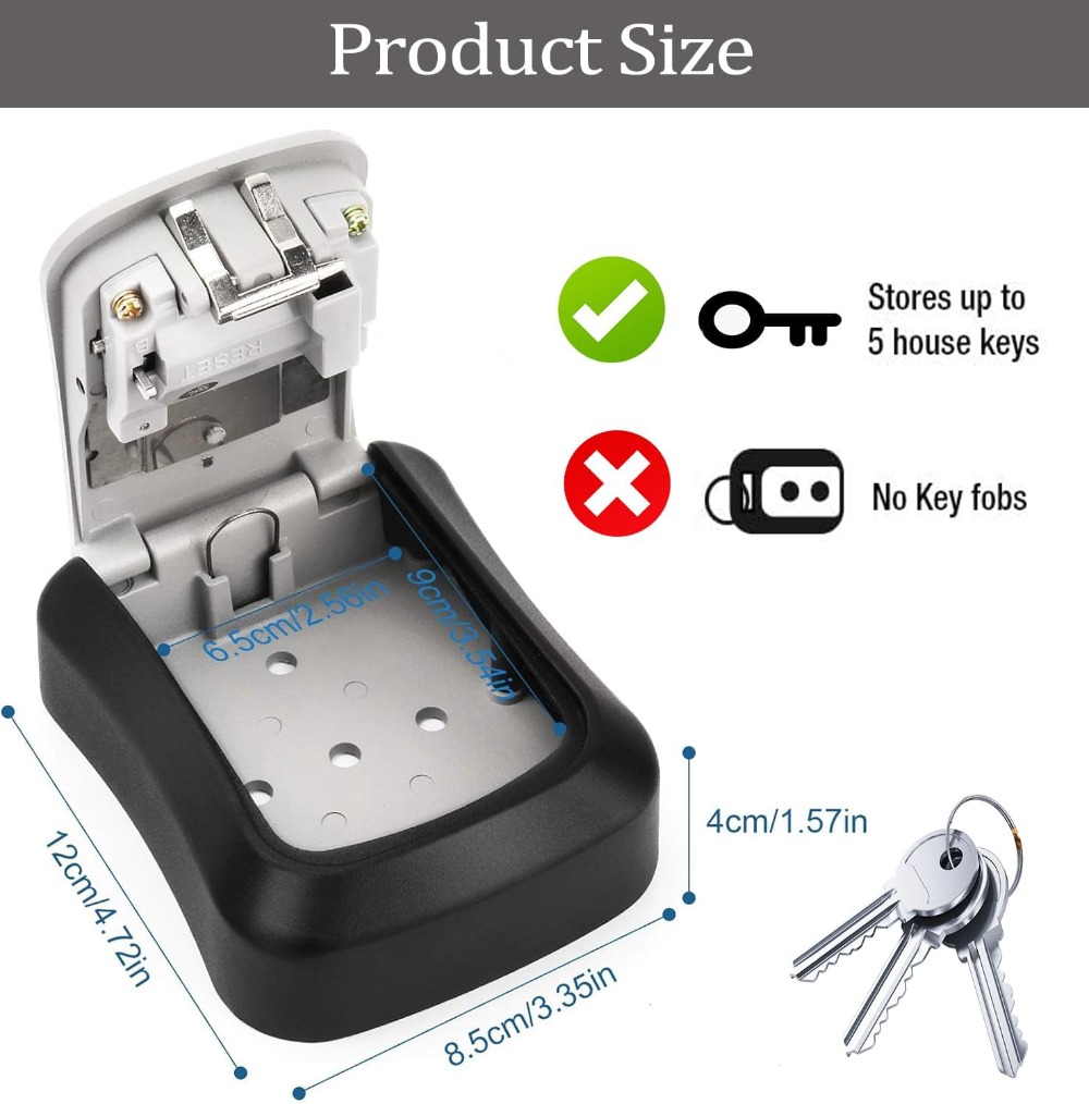 Key Safe Wall Mounted Waterpro - Lockbox Key Secure recensie en prijs