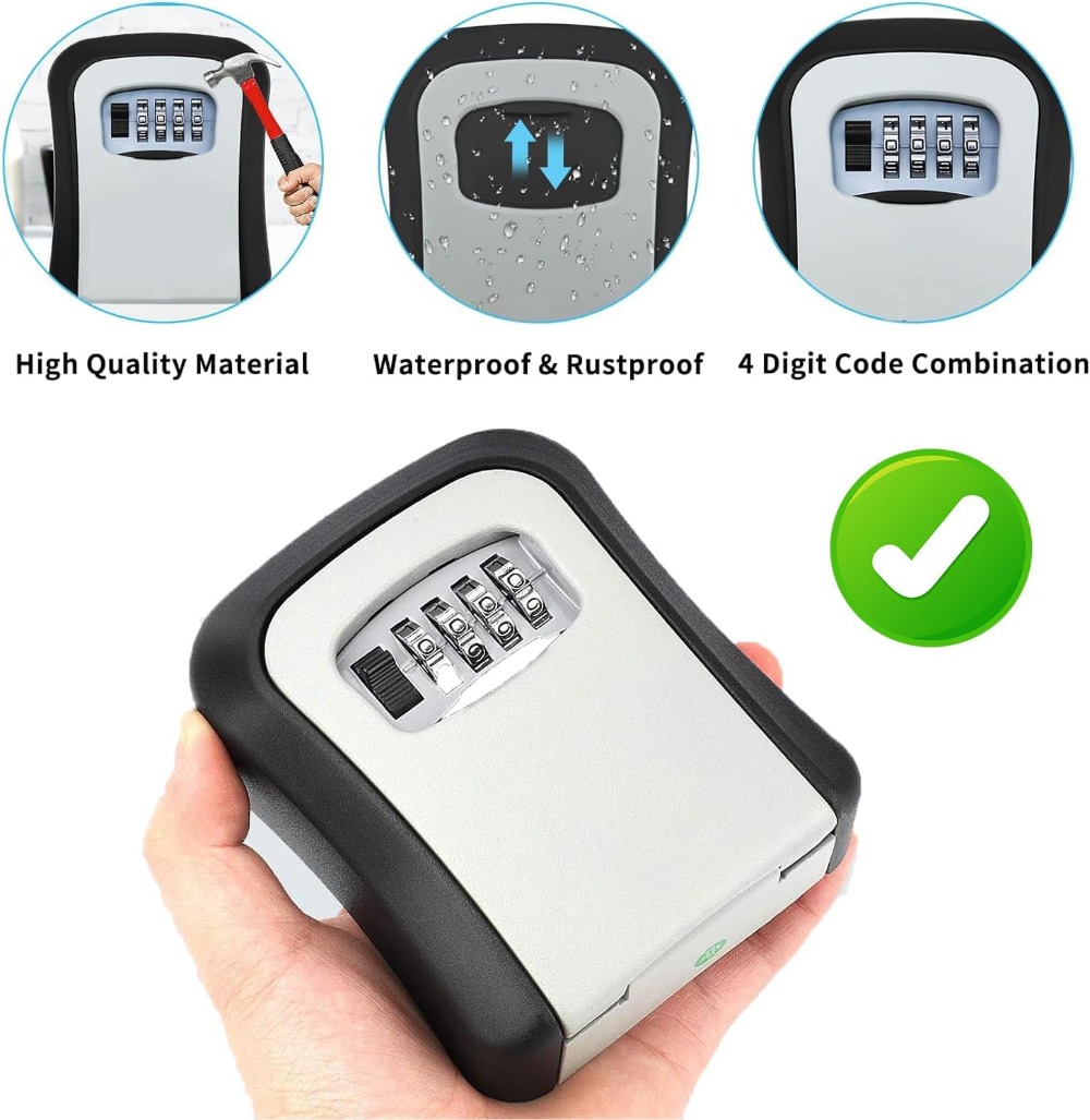 Key Safe Wall Mounted Waterpro - Lockbox Key Secure recensie en prijs