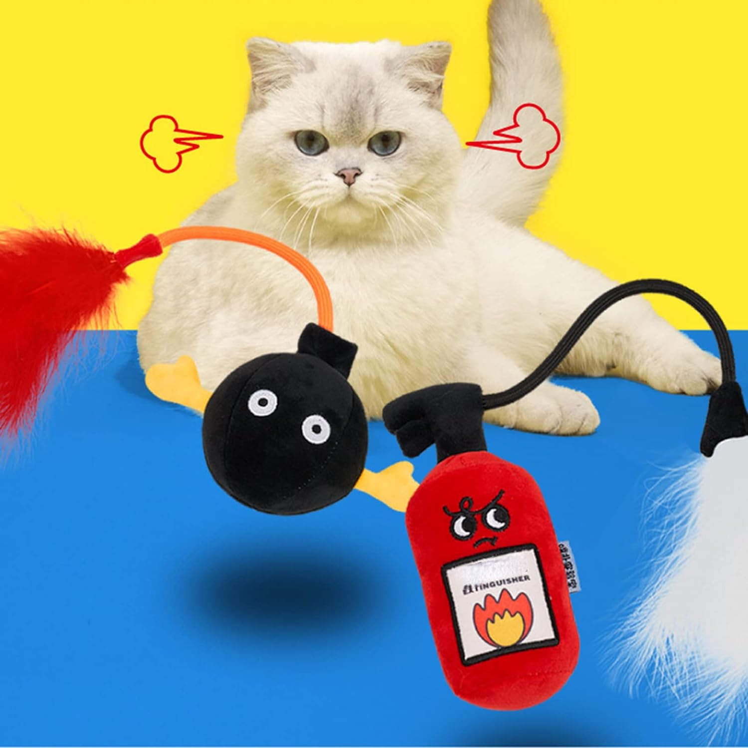 Exciting and Interactive Cat T - Fire Extinguisher Small recensie en prijs