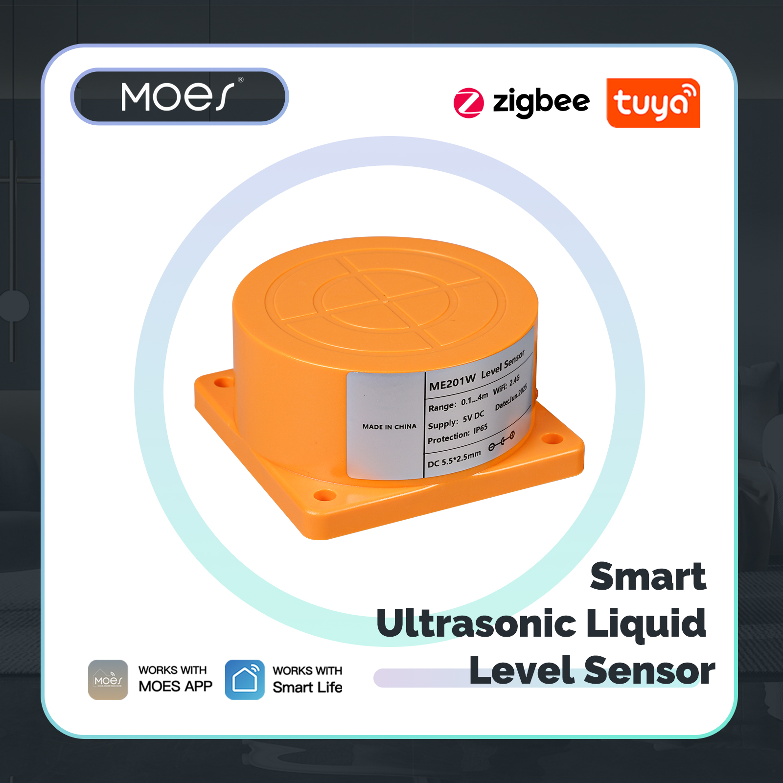 MOES Tuya WiFi/ZigBee Smart Wa - Water Alarm Sensor recensie en prijs