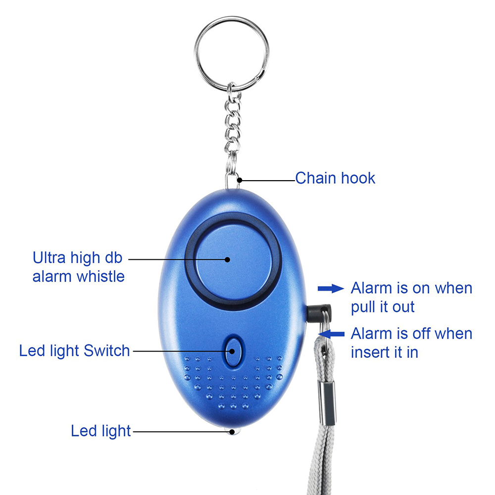130DB Siren Song LED Portable  - Personal Alarm Keychain recensie en prijs
