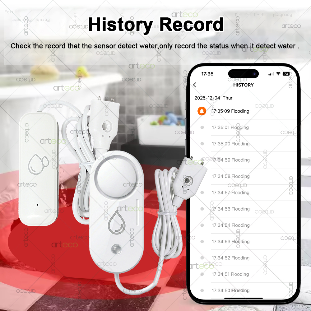 Zigbee Water Leak Sensor Flood - Water Alarm Sensor recensie en prijs