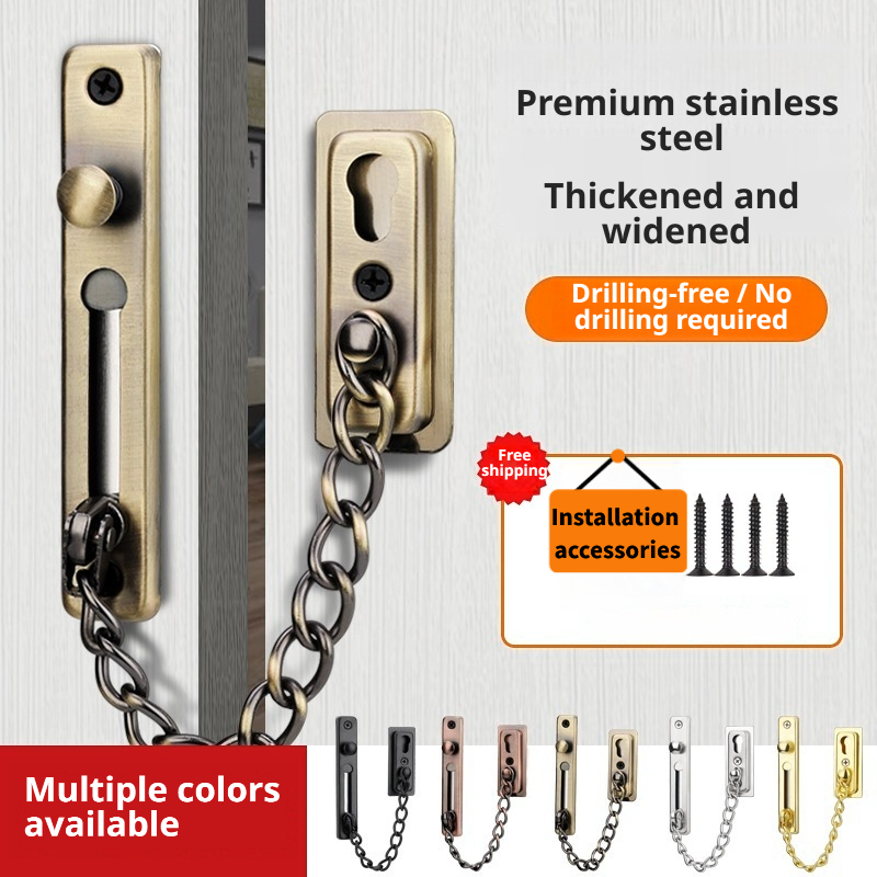 Heavy-Duty Polished Press Latc - Security Chain Door recensie en prijs