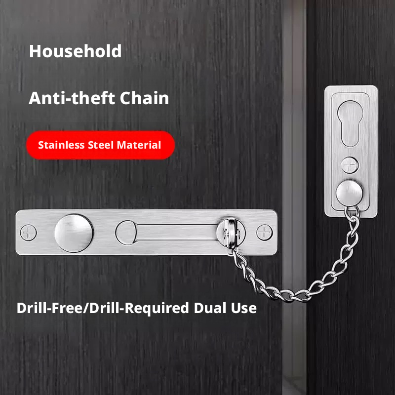 Heavy-Duty Polished Press Latc - Security Chain Door recensie en prijs