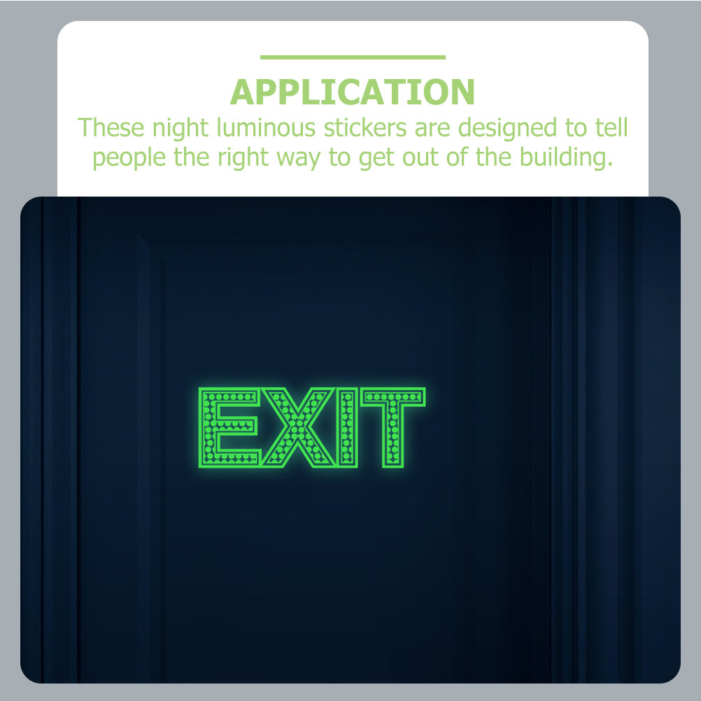 3Pcs Exit Signs Night Luminous - Emergency Exit Sign recensie en prijs