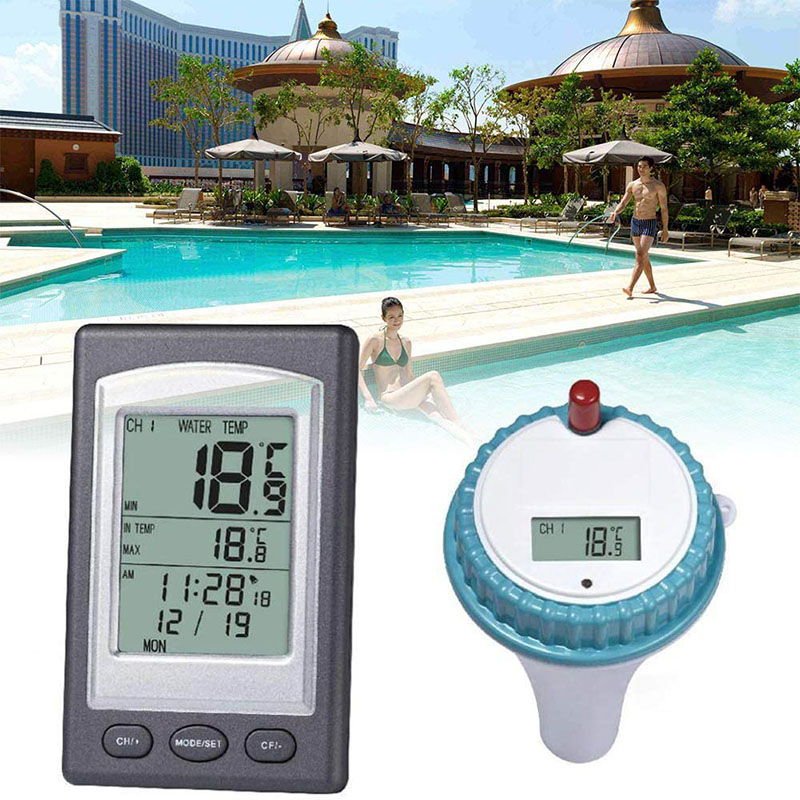 Digtal Swimming Pool Thermomet - Pool Alarm Float recensie en prijs