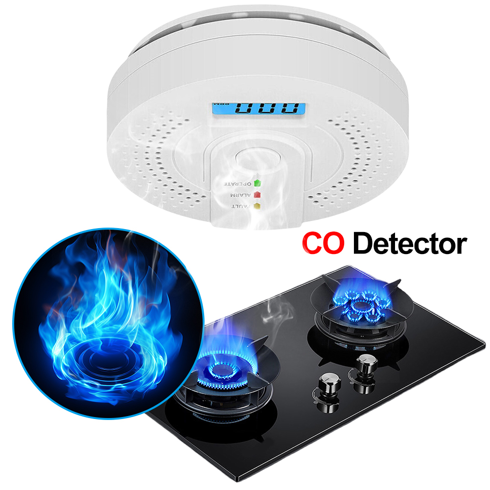 Digital Carbon Monoxide Detect - Smoke Detector Interconnected recensie en prijs