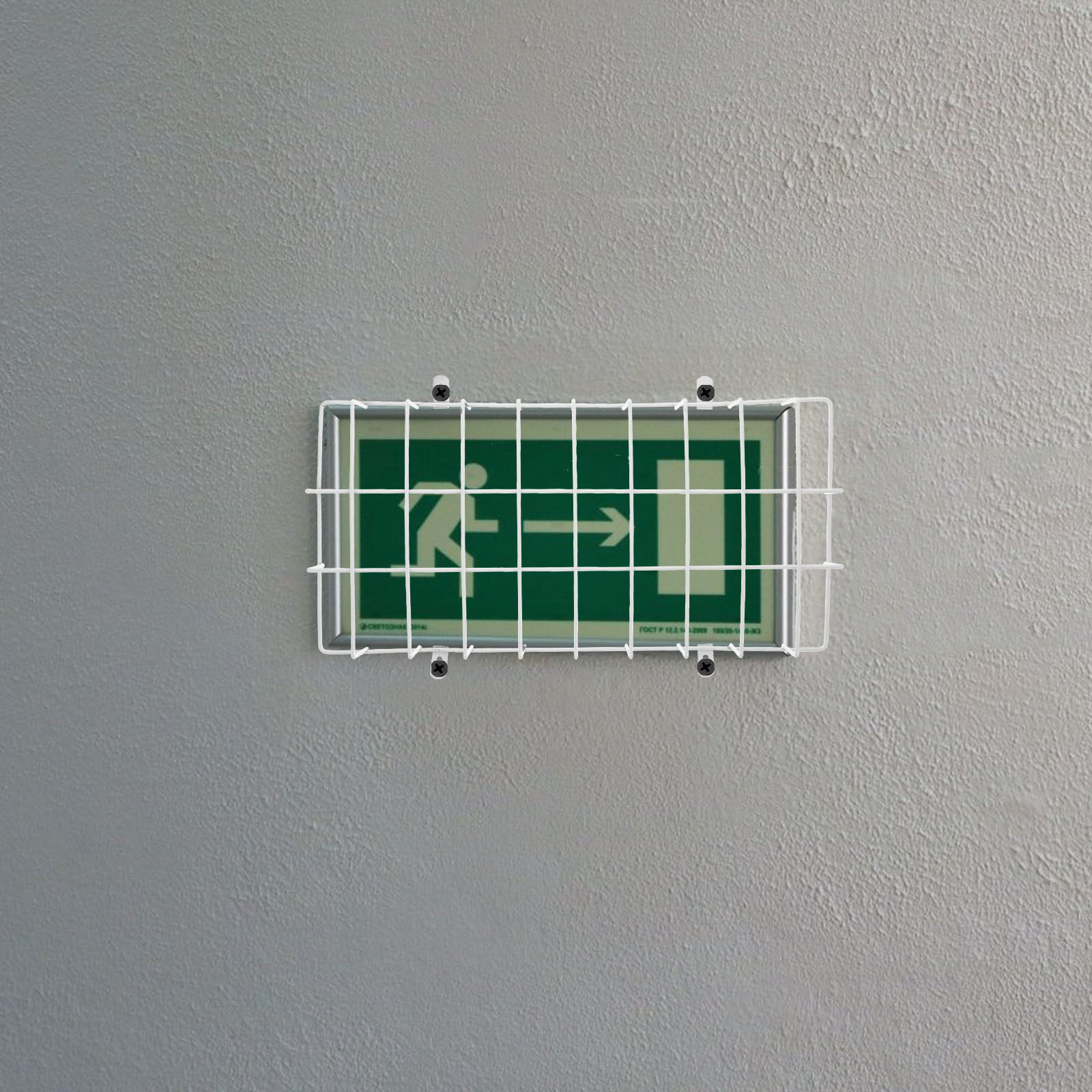Stainless Steel Exit Sign Ligh - Emergency Exit Sign recensie en prijs