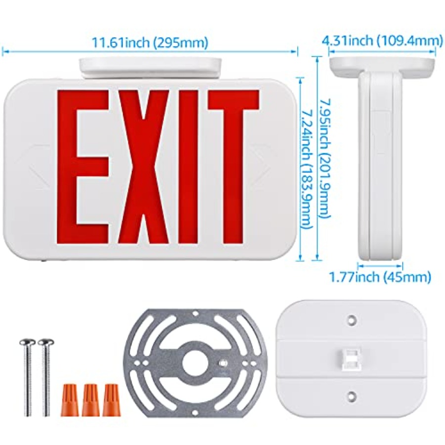 LED Exit Sign, Emergency Exit  - Emergency Exit Sign recensie en prijs