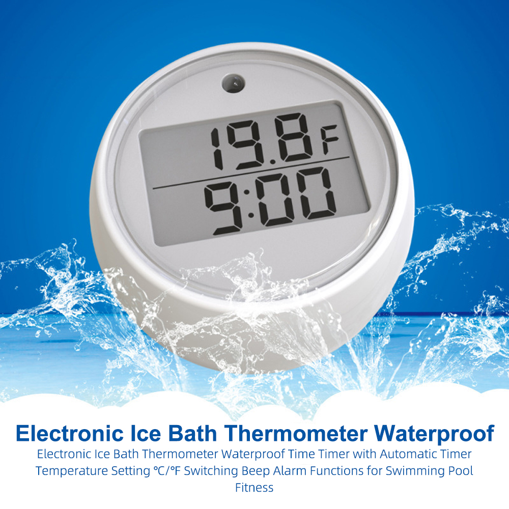 1PC Ice Bath Thermometer with  - Pool Alarm Float recensie en prijs