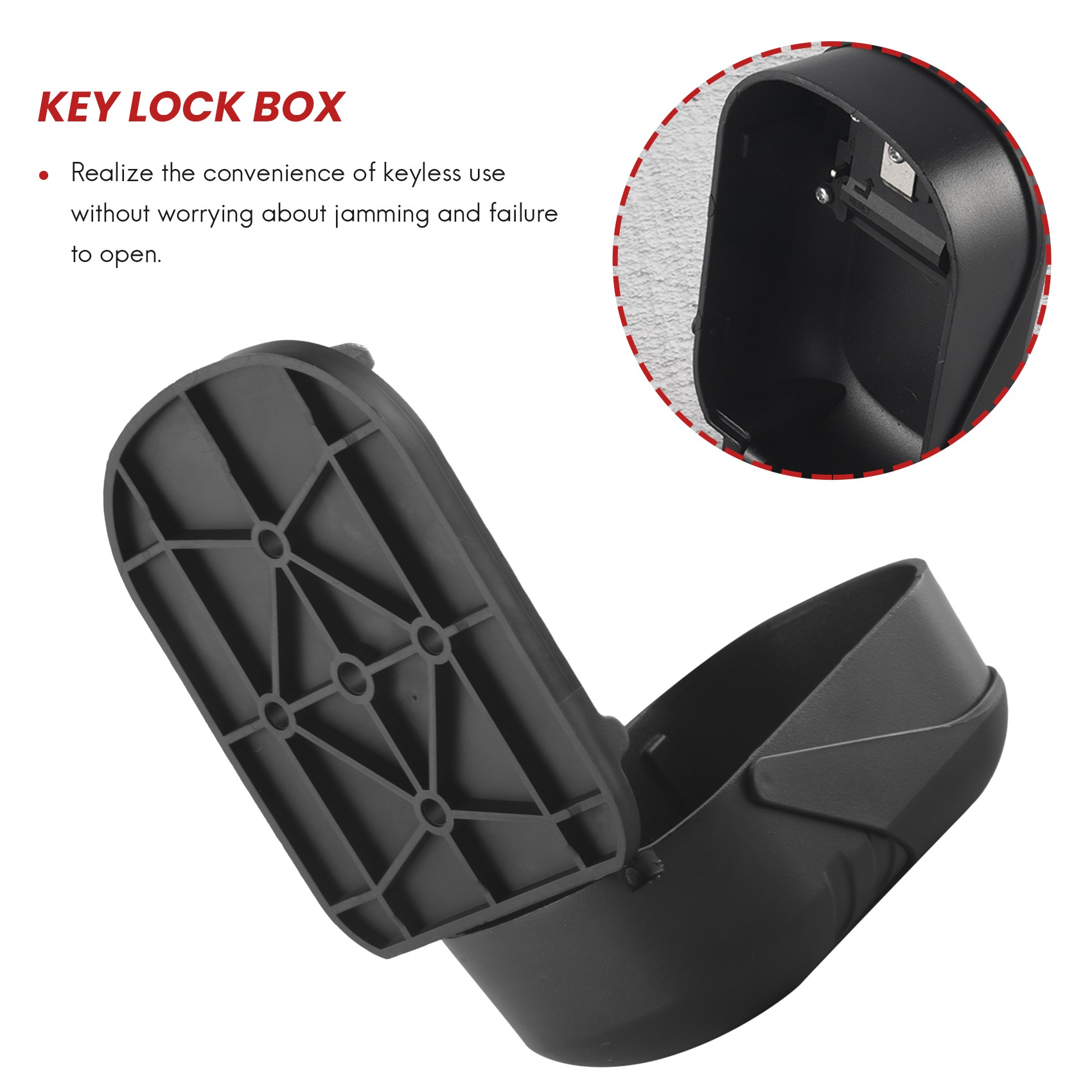 B27B Key Lock Box Wall Mount 4 - Lockbox Key Secure recensie en prijs