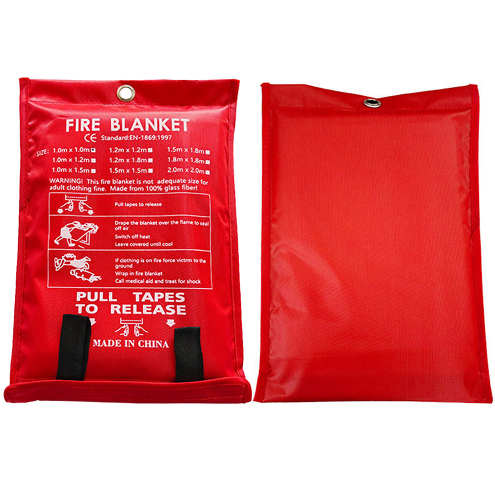 Fire Blanket Fiberglass Fire B - Fire Blanket Kitchen recensie en prijs