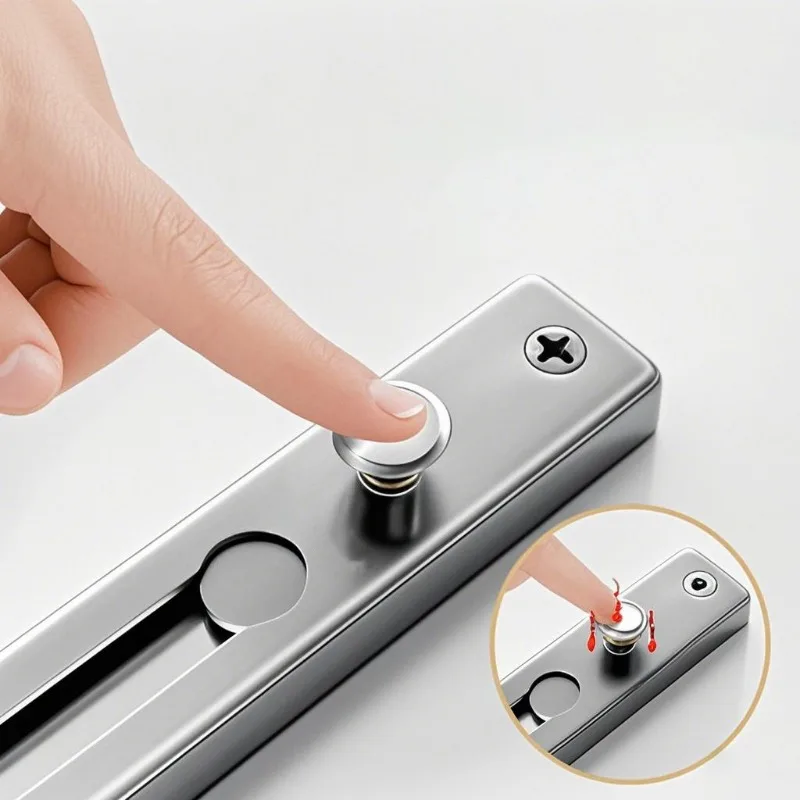 No Drill Stainless Steel Secur - Security Chain Door recensie en prijs