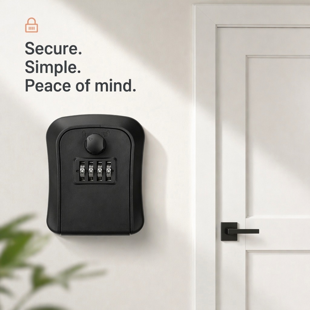 Key Lock Box Wall Mount Lockbo - Lockbox Key Secure recensie en prijs