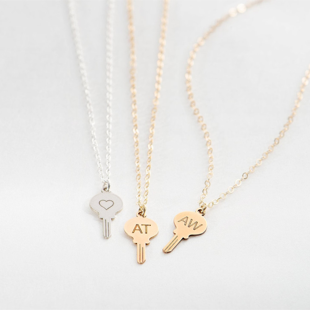 Custom Dainty Key Necklace Sta - Personal Alarm Keychain recensie en prijs