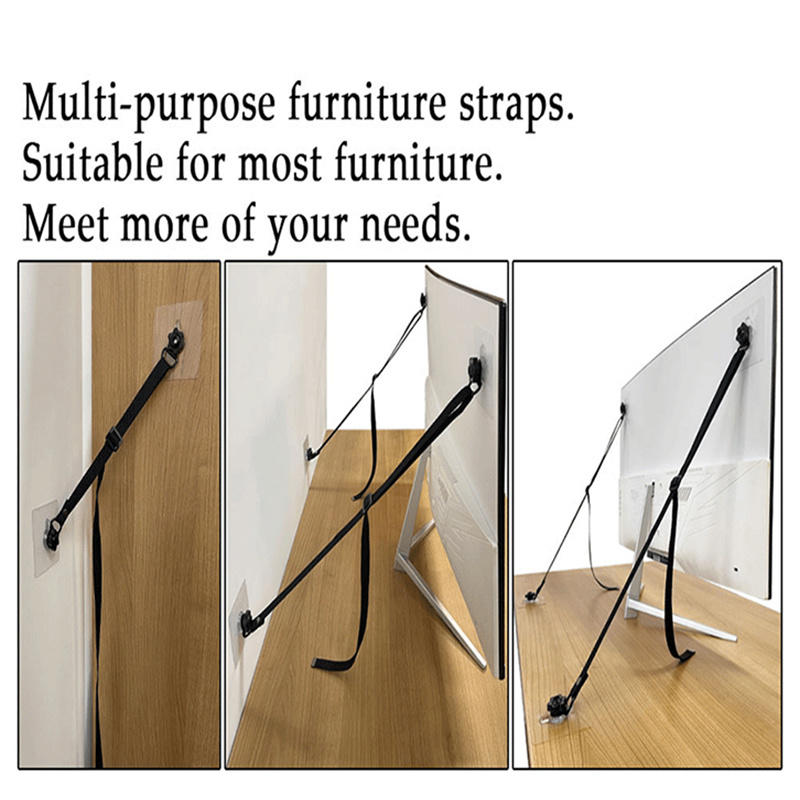 No Drill Adhesive Furniture An - Earthquake Anchor Strap recensie en prijs