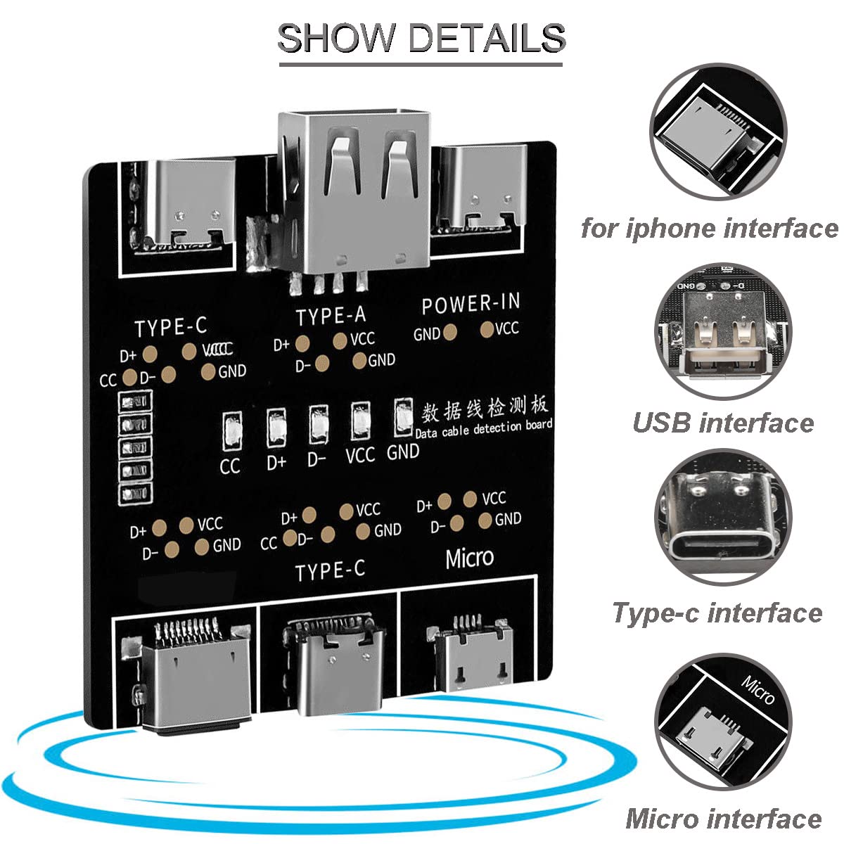 DT3 Data Cable Detection Board - Co Detector Plug recensie en prijs