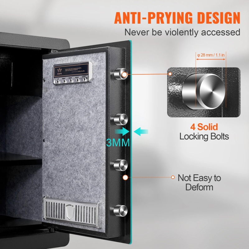 SucceBuy Electric Safe 2.2/1.8 - Fire Safe Document recensie en prijs