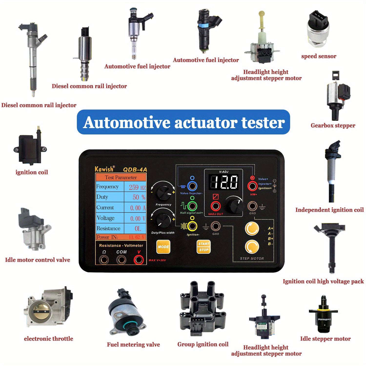 Auto Ignition Coil Test Inject - Co Detector Plug recensie en prijs