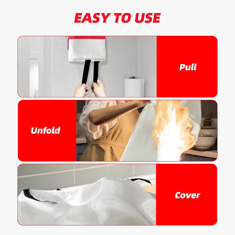 Fire Blanket 2 Pack 2*2m/1.5*1 - Fire Blanket Kitchen recensie en prijs