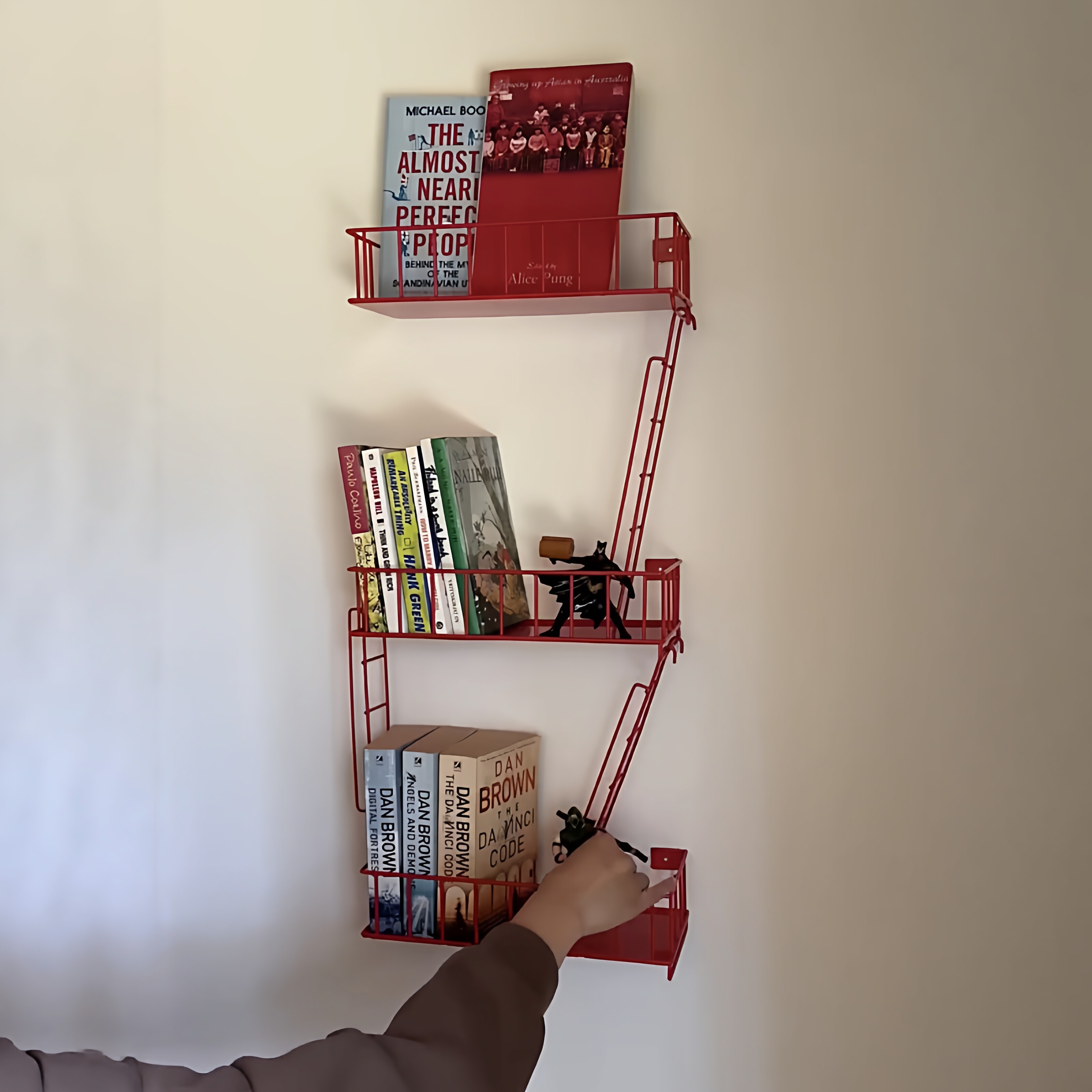 Fire Escape Wall Shelf, 3-Tier - Fire Escape Ladder recensie en prijs