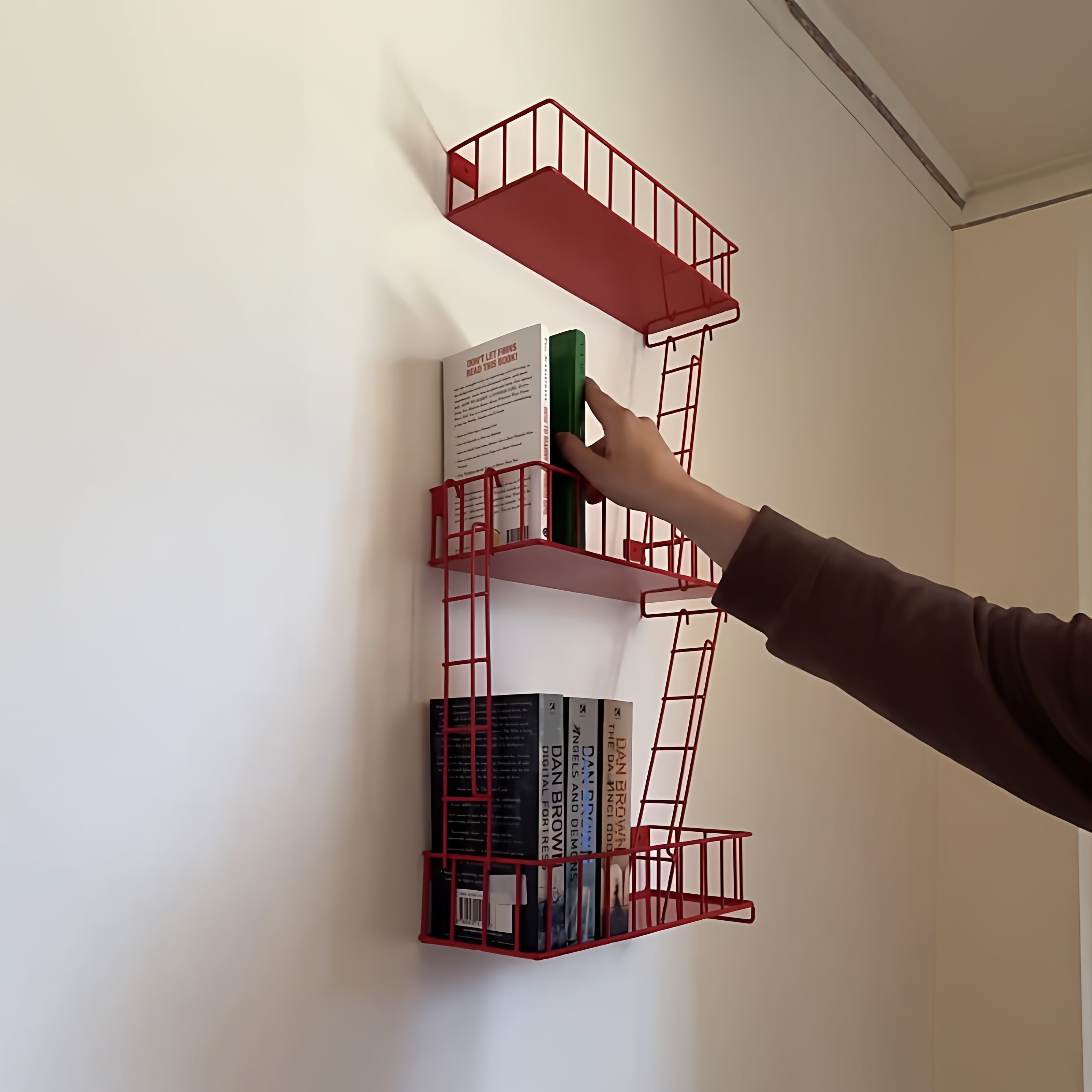 Fire Escape Wall Shelf, 3-Tier - Fire Escape Ladder recensie en prijs
