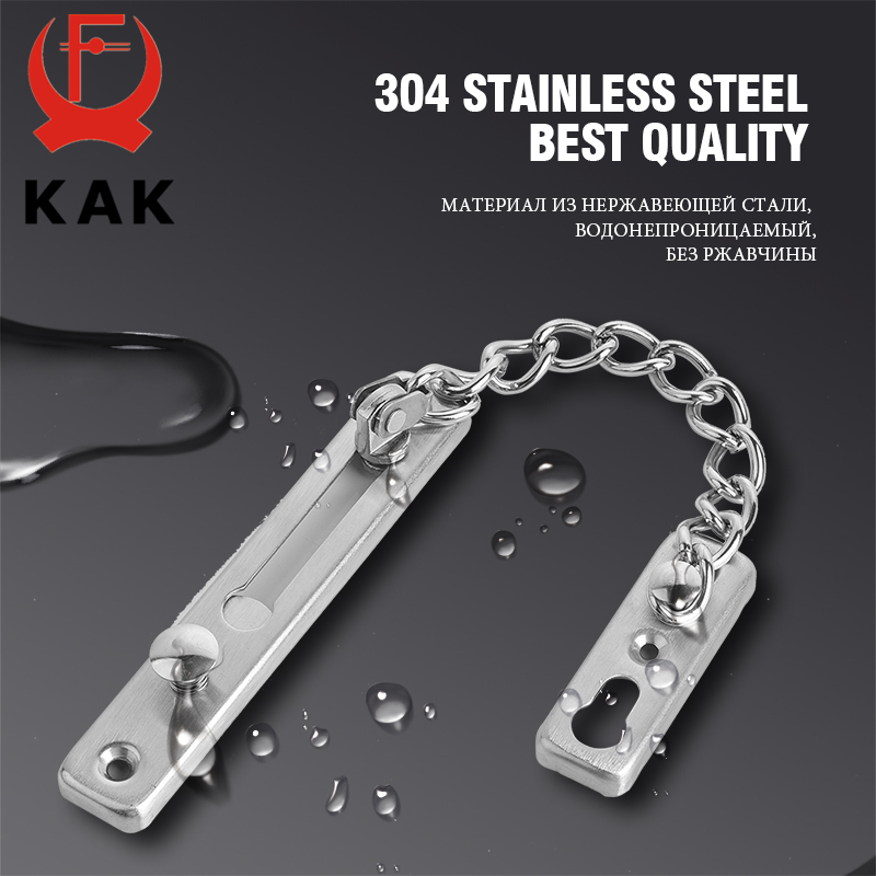 KAK 304 Stainless Steel Securi - Security Chain Door recensie en prijs