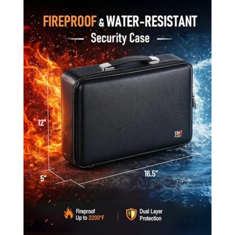 Fireproof Document Box - Hard- - Fire Safe Document recensie en prijs