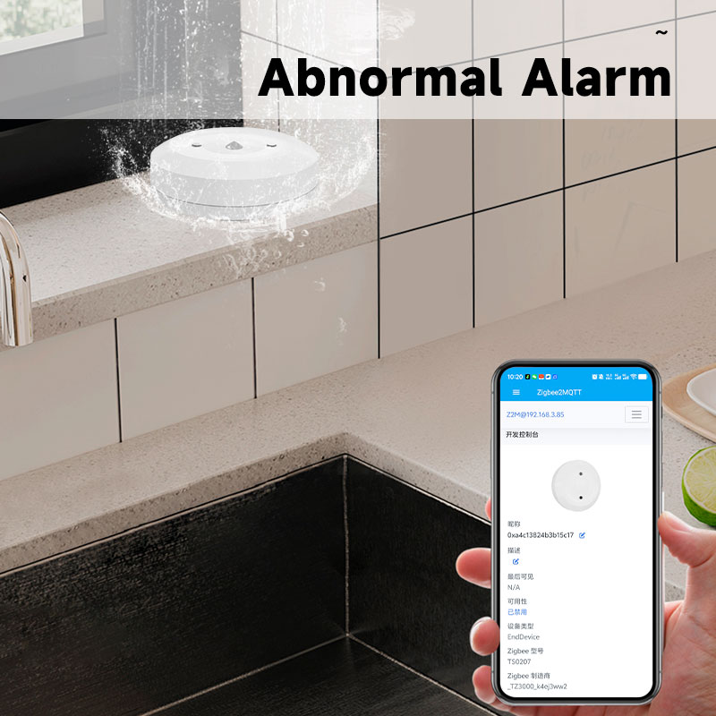 Smart ZigBee3.0 2MQTT Water Le - Water Alarm Sensor recensie en prijs