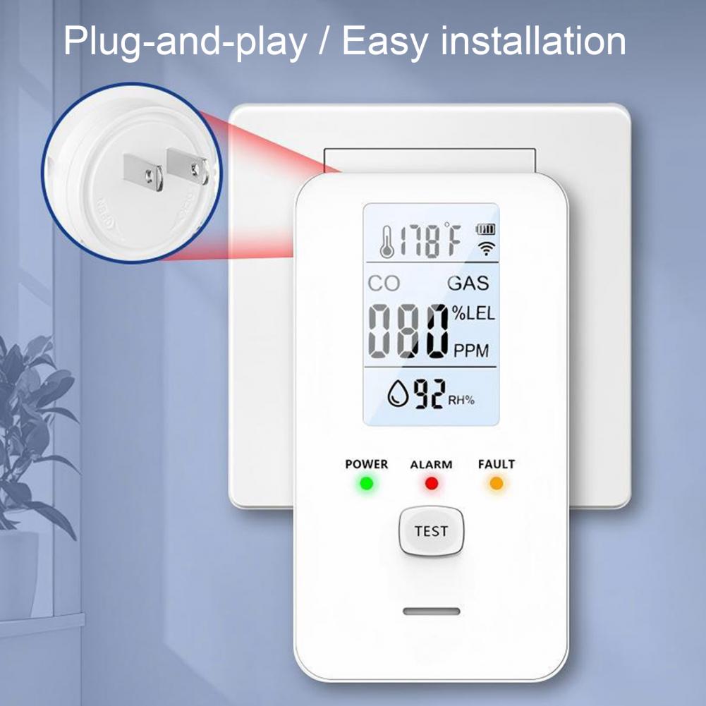Natural Gas & Carbon Monoxide  - Co Detector Plug recensie en prijs