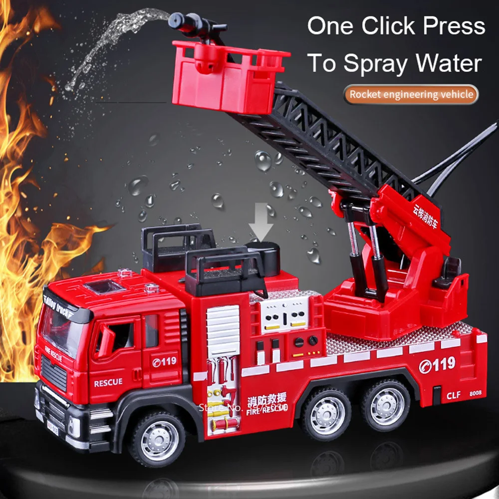 1/32 Fire Engine Car Toy Model - Fire Escape Ladder recensie en prijs