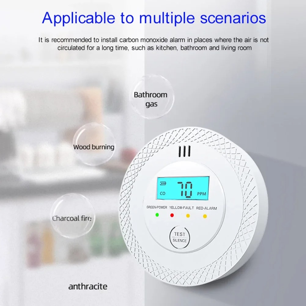 Carbon Monoxide Alarm Detector - Smoke Detector Interconnected recensie en prijs