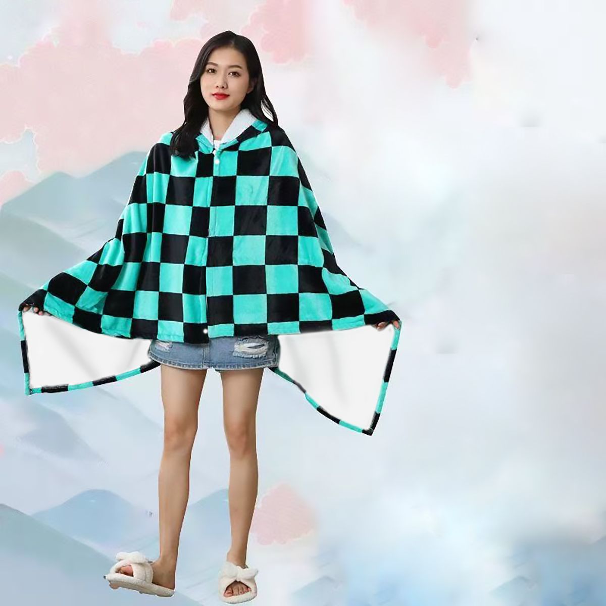 Anime Flannel Blanket Hoodie S - Fire Blanket Kitchen recensie en prijs