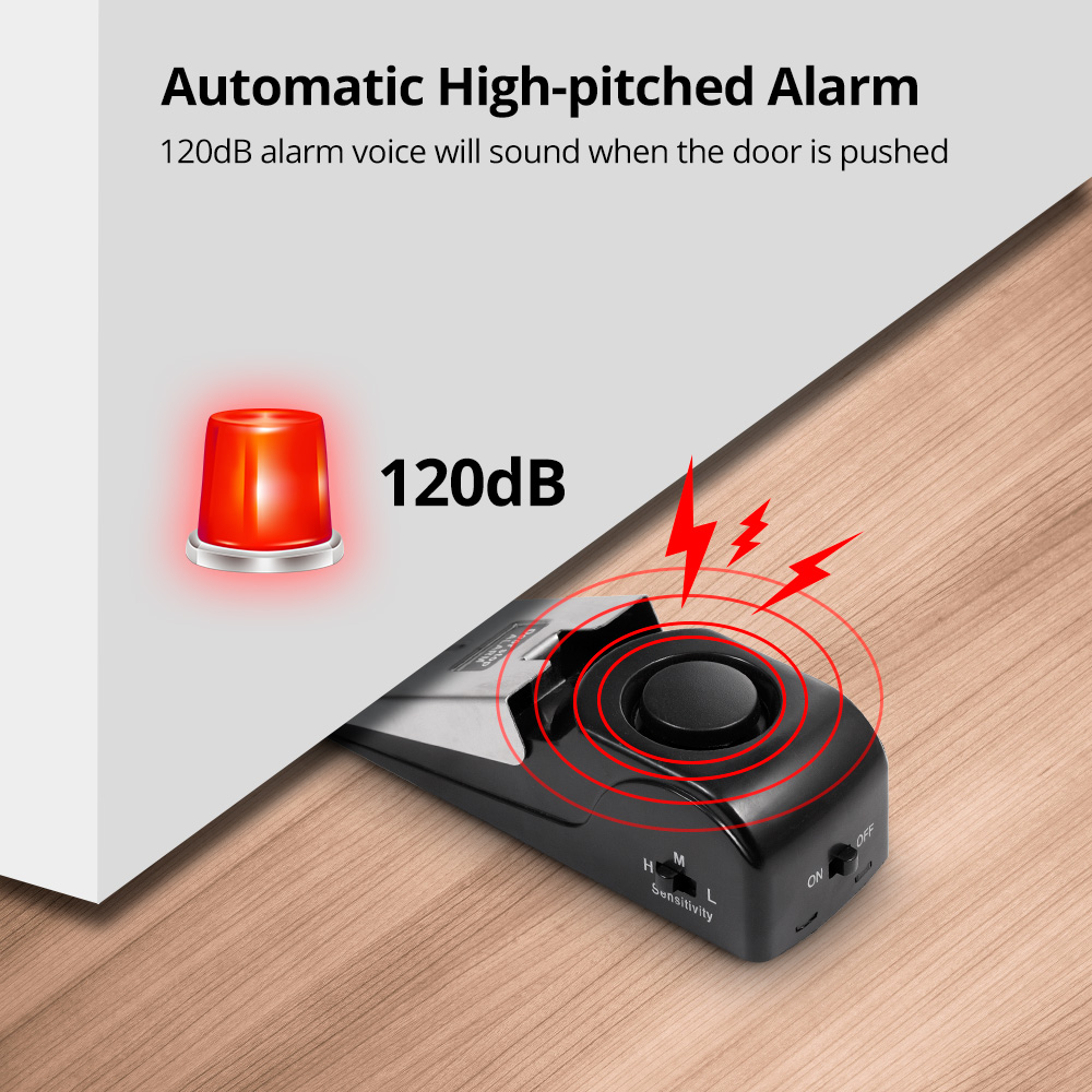 2pcs Door Stop Alarm for Home  - Door Stop Alarm recensie en prijs