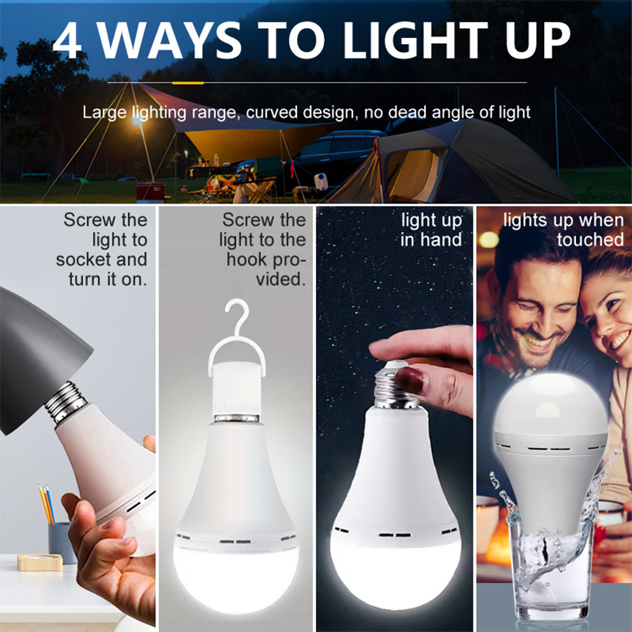LED Rechargeable Light Bulb Hi - Power Outage Light recensie en prijs