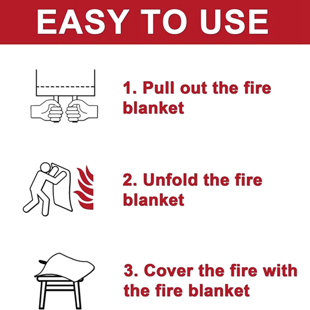 A40Z-Emergency Fire Blanket, F - Fire Blanket Kitchen recensie en prijs