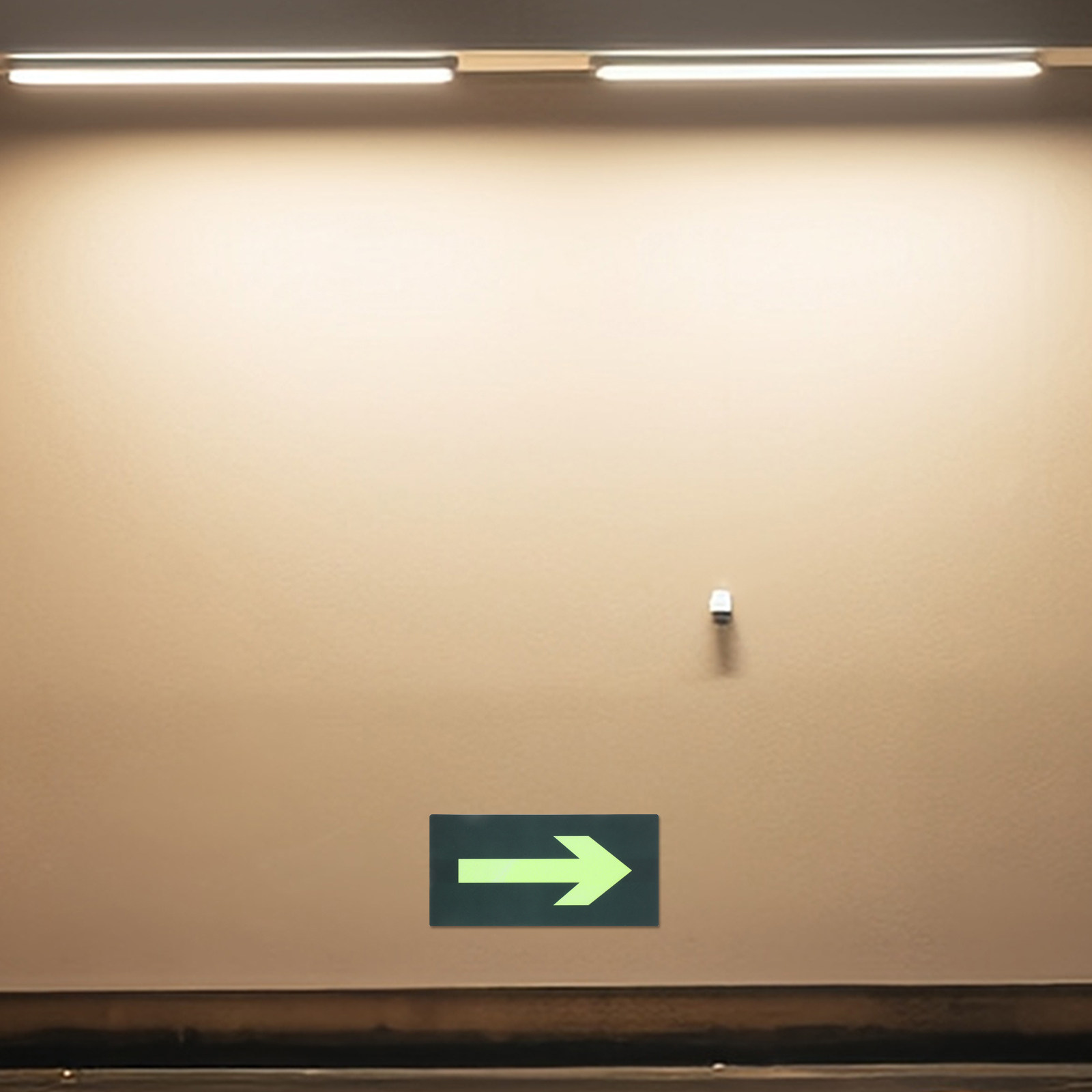 8Pcs Fire Evacuation Arrow Sti - Emergency Exit Sign recensie en prijs