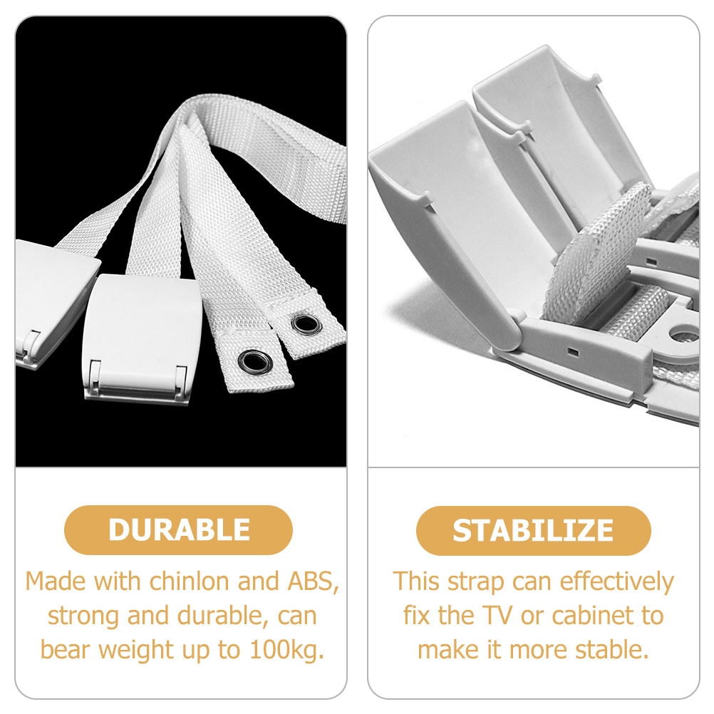 2Pcs Anti Tip Strap Adjustable - Earthquake Anchor Strap recensie en prijs