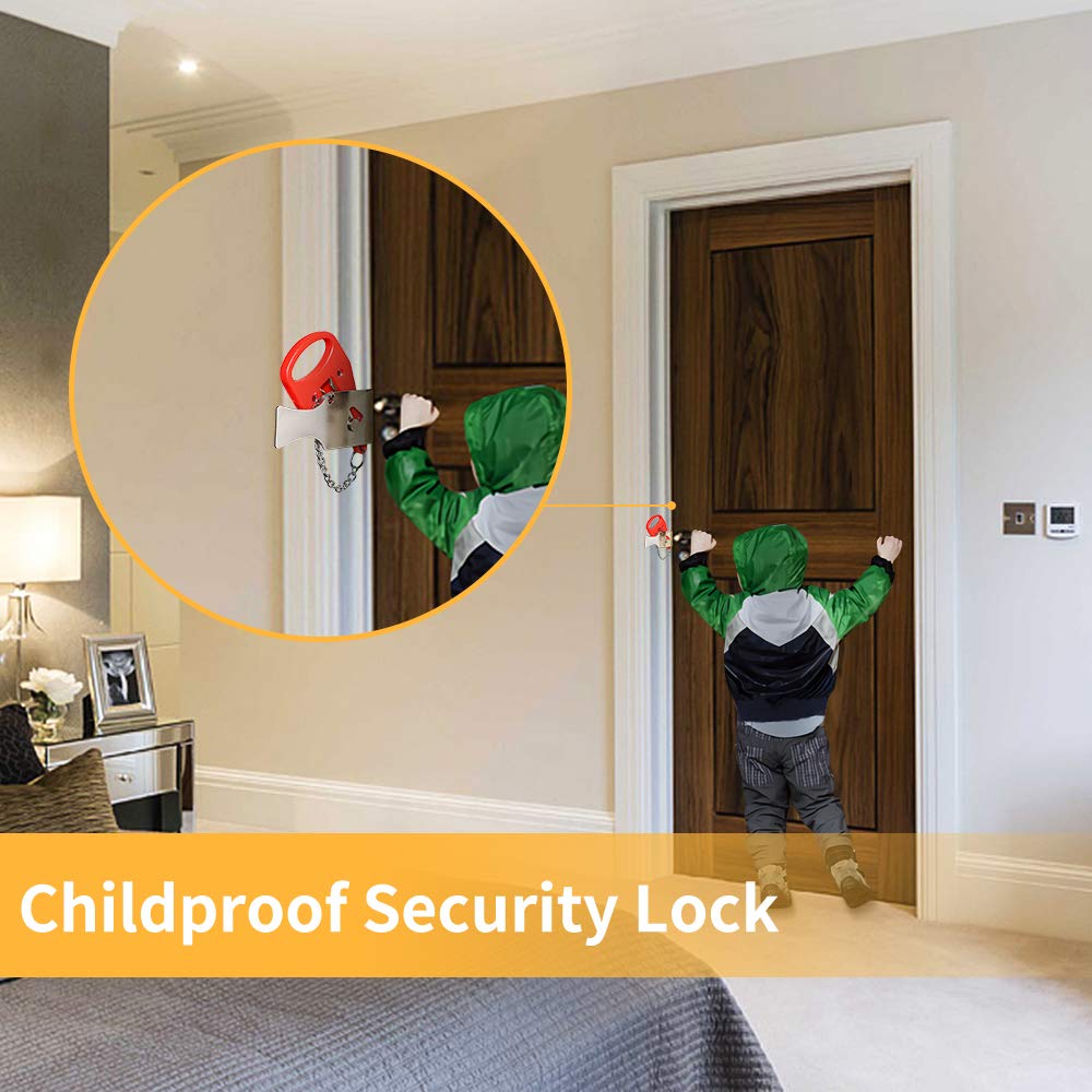 KAK Portable Door Lock Keyless - Security Chain Door recensie en prijs