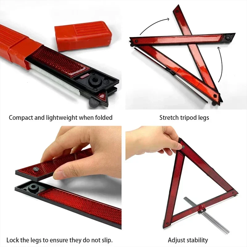 Car Triangle Reflective Tripod - Emergency Exit Sign recensie en prijs