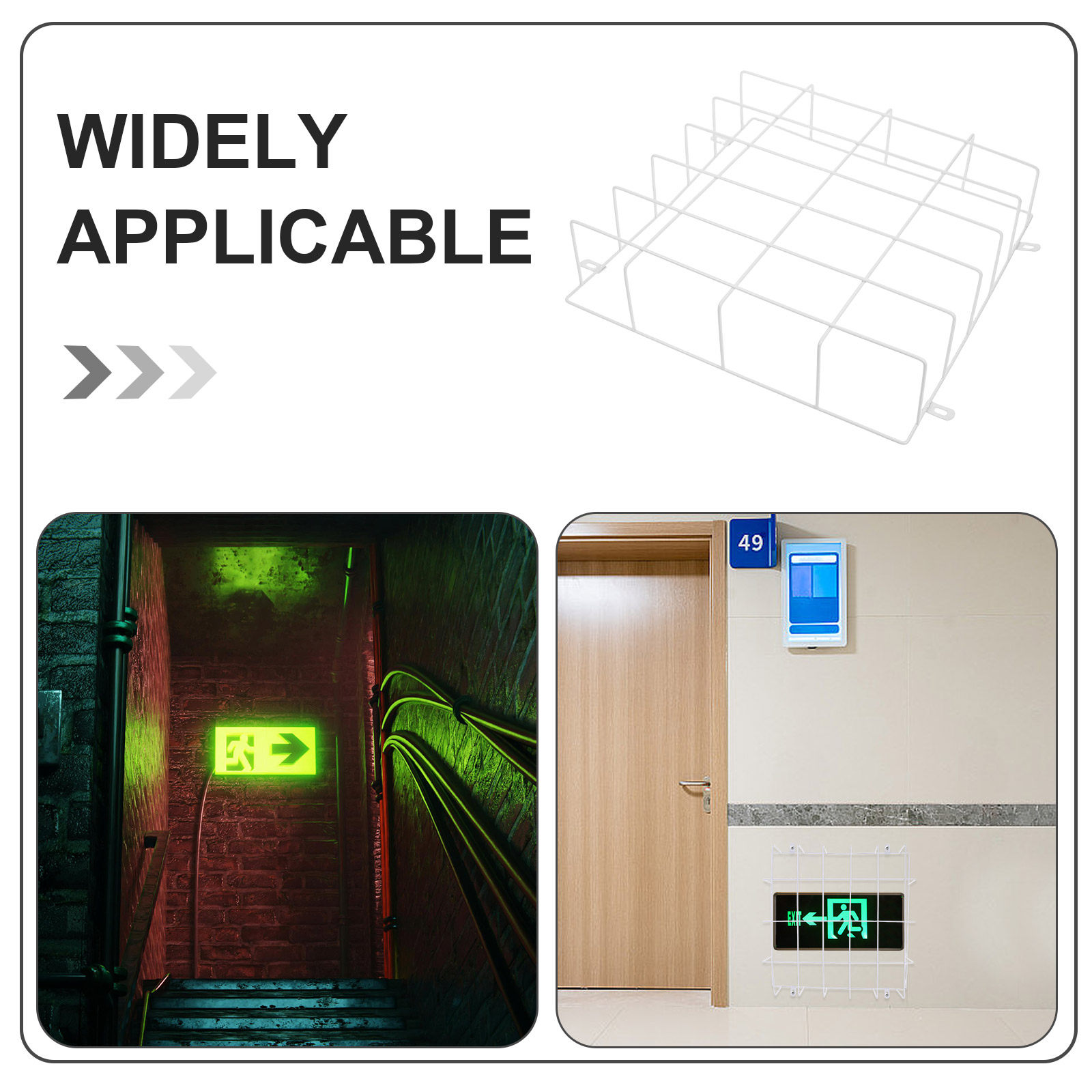 Emergency Light Protective Cag - Emergency Exit Sign recensie en prijs