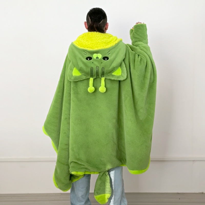Cartoon Cute Alien Cat Hooded  - Fire Blanket Kitchen recensie en prijs