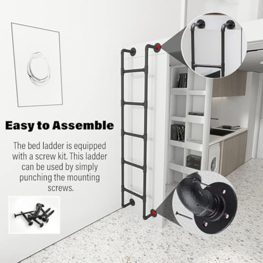 Wall Mounted Metal Step Ladder - Fire Escape Ladder recensie en prijs
