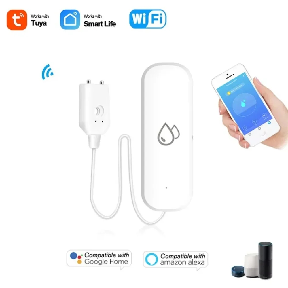 Tuya WiFi Water Sensor Leakage - Water Alarm Sensor recensie en prijs
