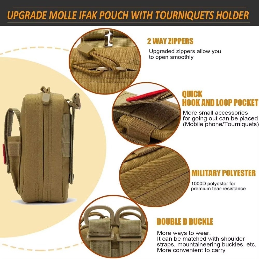 Portable First Aid Kit Drop Le - First Aid Bag Kit recensie en prijs
