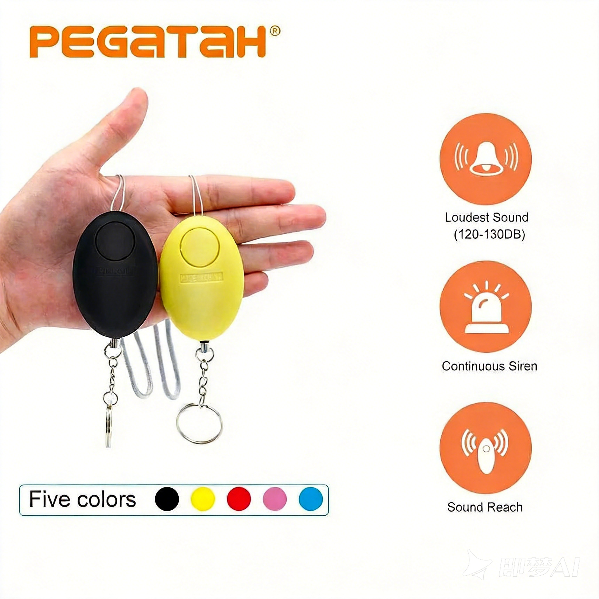 120dB Personal Safety Alarm Ke - Personal Alarm Keychain recensie en prijs